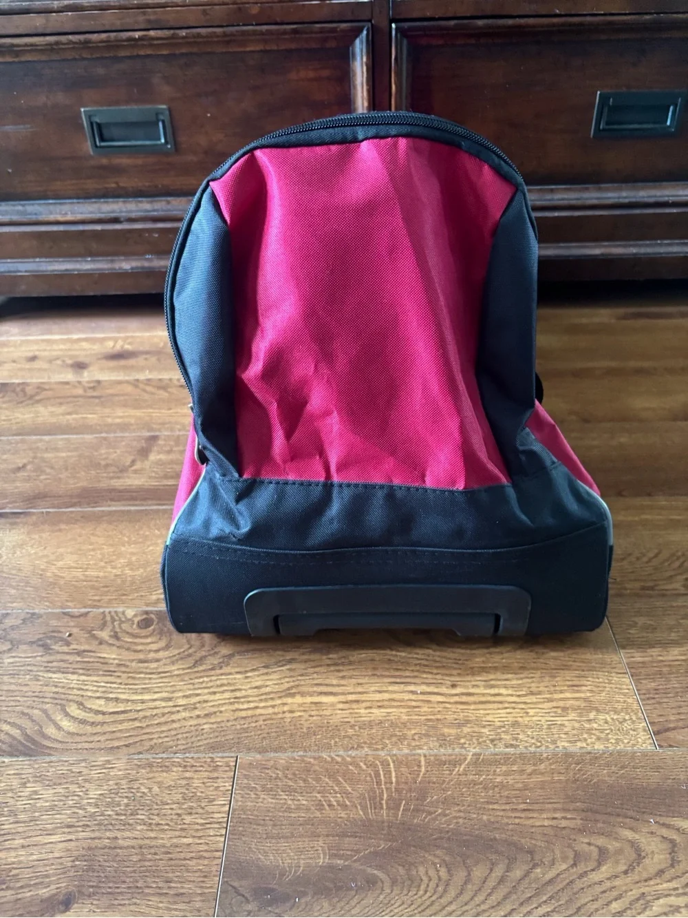Red and Black Travel Duffel Bag